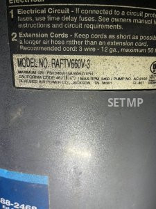 DevilBliss 60 Gallon Vertical Air Compressor