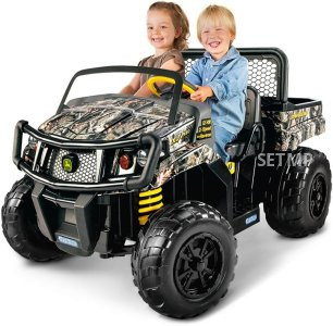 Peg Perego John Deere Gator Xuv Children's Powered Ride Ons, Camo, One Size (Amazon Exclusive)