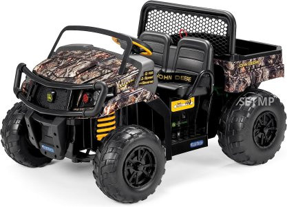 Peg Perego John Deere Gator Xuv Children's Powered Ride Ons, Camo, One Size (Amazon Exclusive)
