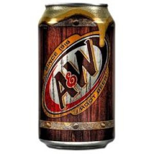 12oz Can A & W Rootbeer