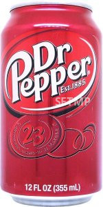 12oz Can Dr Pepper