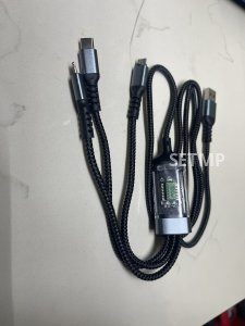 100 Watt FAST 3 Way Charger Cord